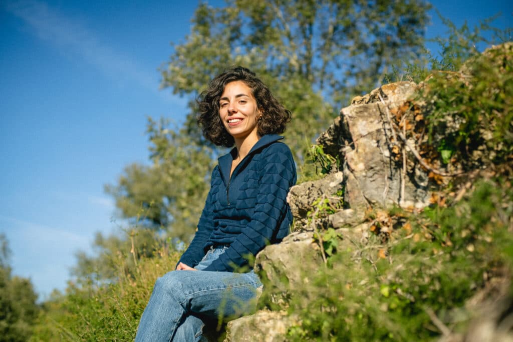 Jersei blau marí amb coll camioner - Imatge 3