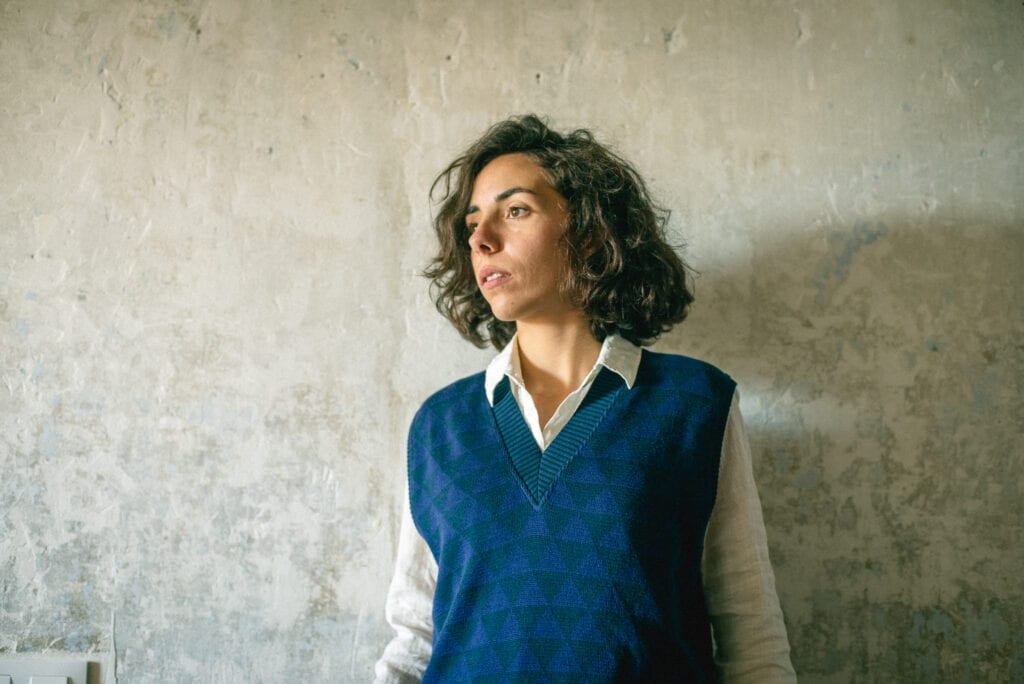 Armilla blau marí