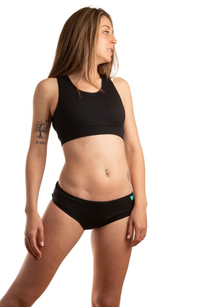 ARTEMISA. Calceta menstrual absorció normal tipus culotte