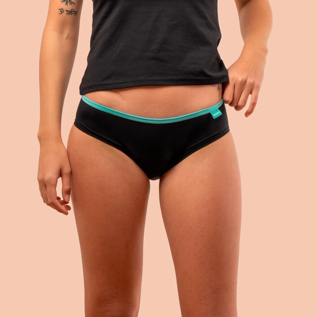ARTEMISA PLUS. Calceta menstrual doble absorció tipus culotte