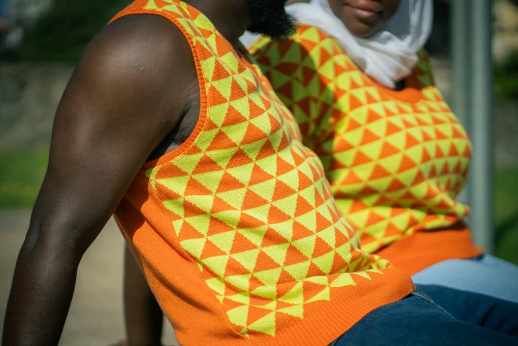 Armilla triangles verd-taronja - Imatge 3