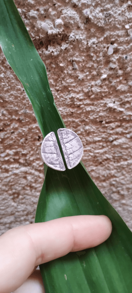 Anell plata fulla - Imatge 2