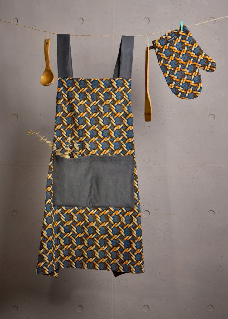 Kit Davantal + Manopla de Cuina CHAINS