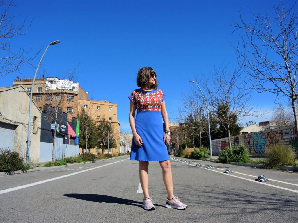 VESTIT BLAU