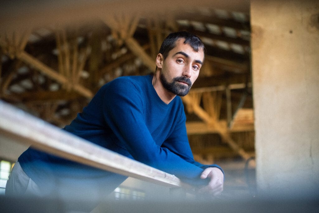 Samarreta màniga llarga blau marí