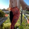 Leggins llargs ÒRIA asimetria negre