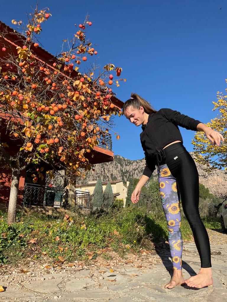 Leggins llargs ZELZIN asimetria negre - Imatge 3
