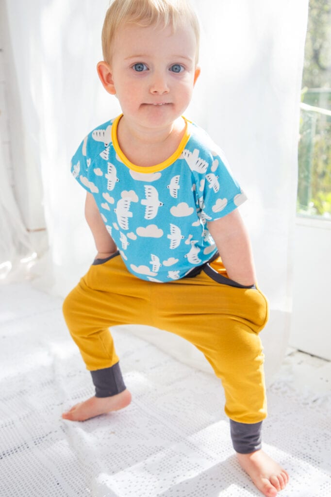Pantaló Bàsic Blau Cel - Imatge 2