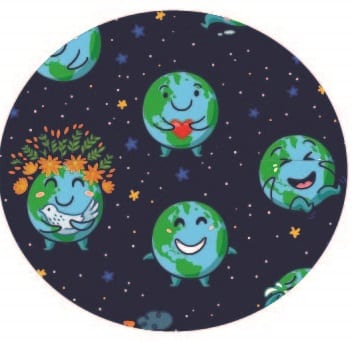 Peto creuat Planeta Terra - Imatge 2