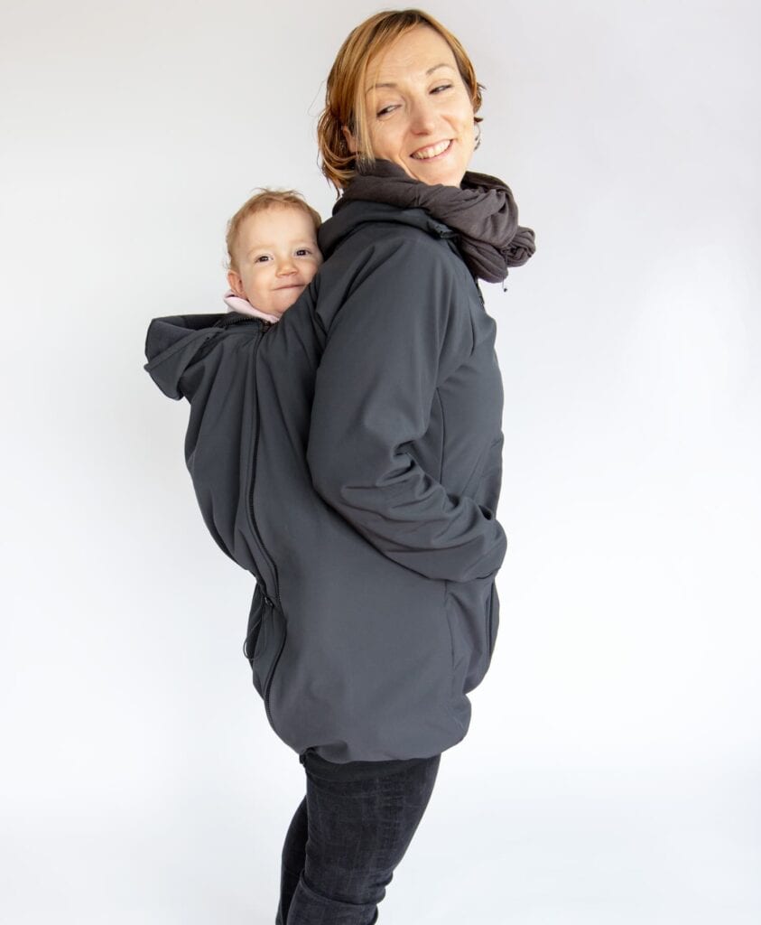 Jaqueta softshell gris fosc - Imatge 4