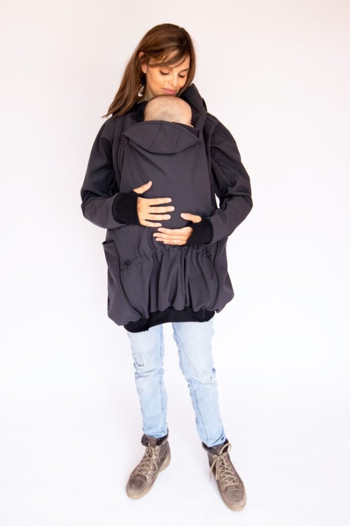 Jaqueta softshell gris fosc - Imatge 2