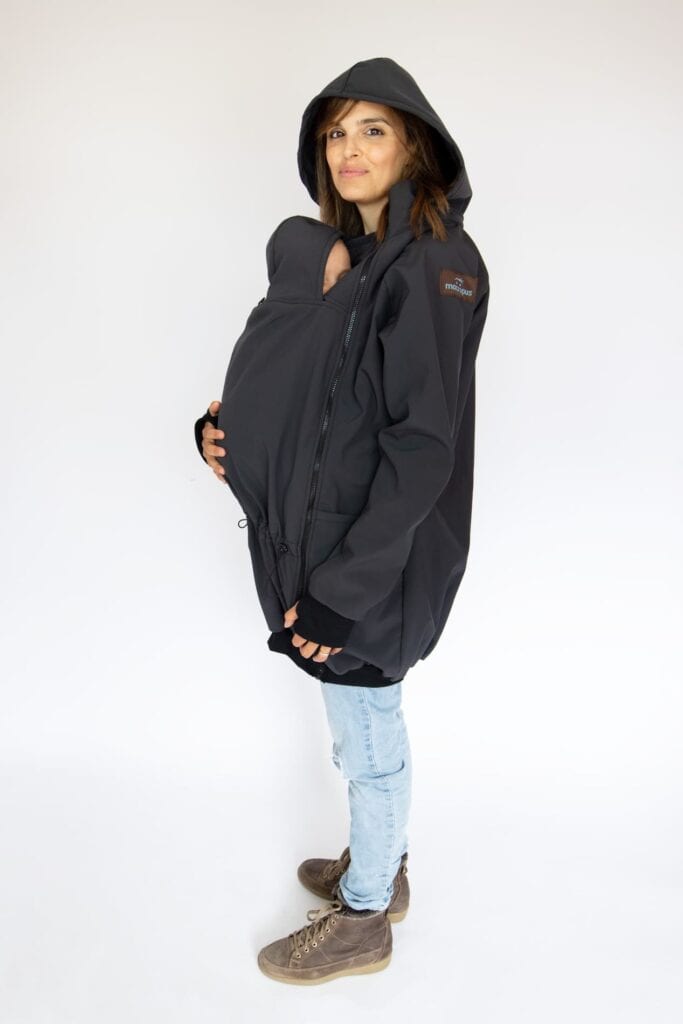 Jaqueta softshell gris fosc - Imatge 3