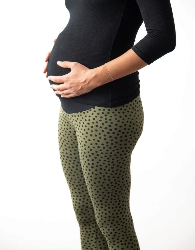 Leggings embaràs caqui - Imatge 4