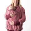 Abric porteig, embaràs i estàndard rosa + insertable - Talla petita