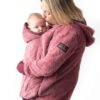 Abric porteig, embaràs i estàndard rosa + insertable - Talla gran