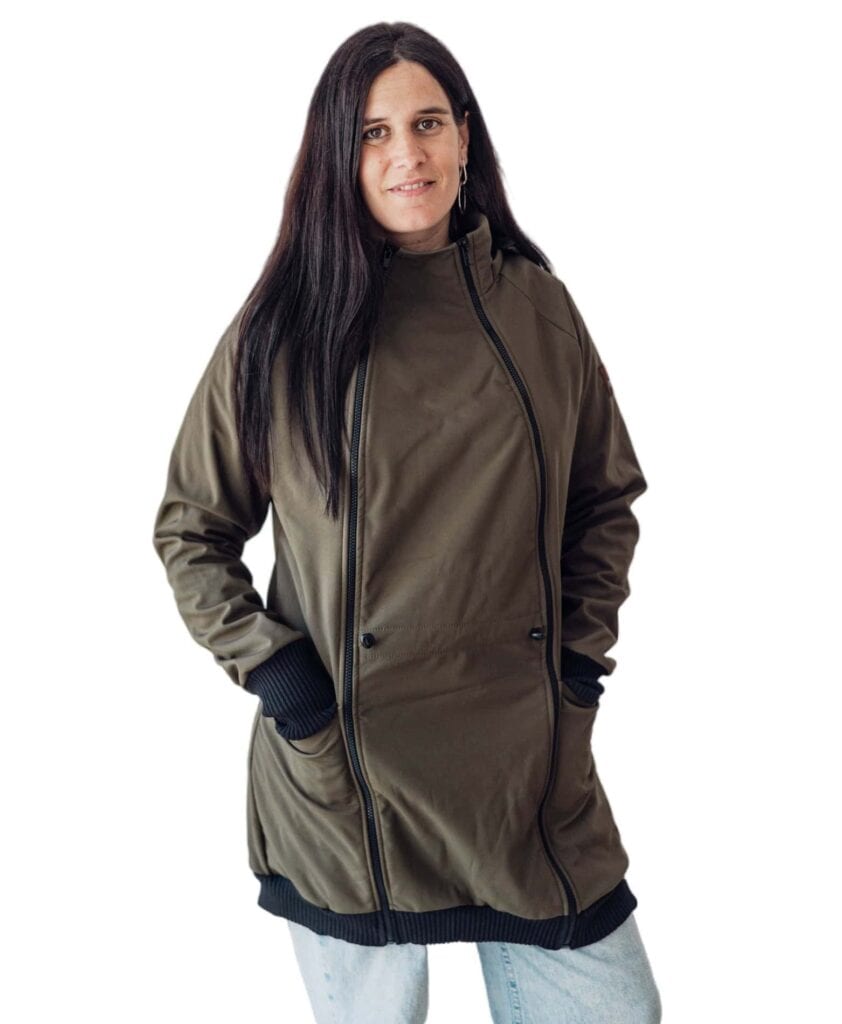 Jaqueta softshell caqui - Imatge 4