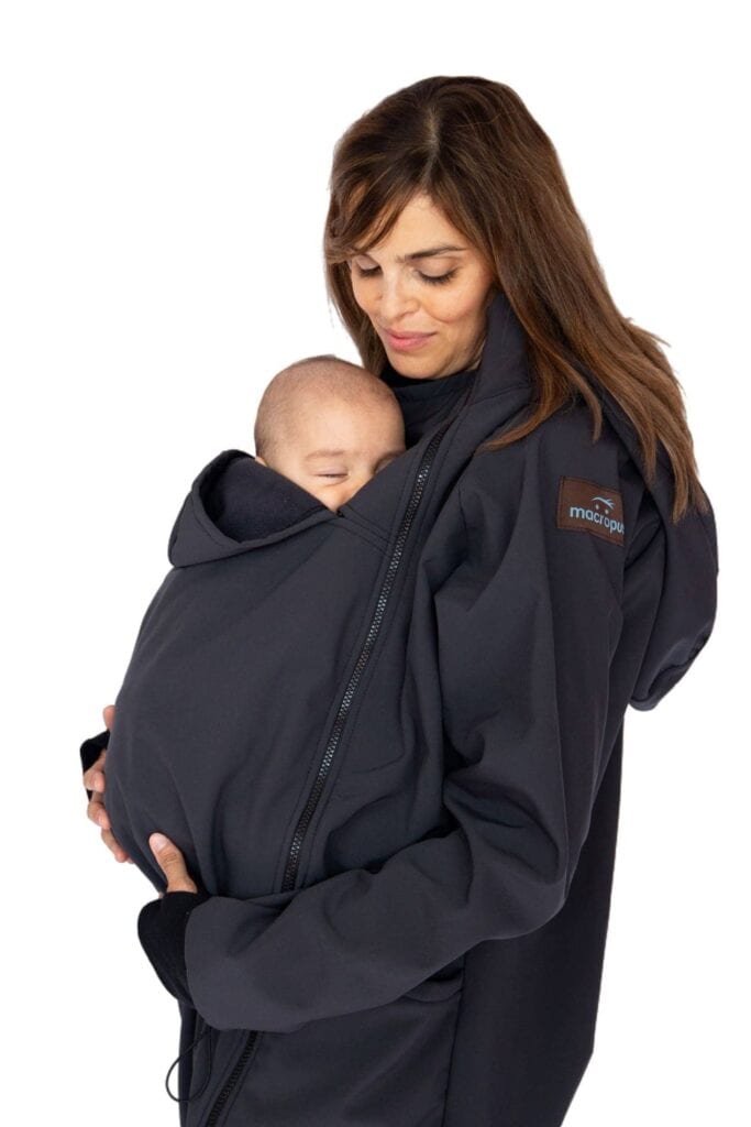 Jaqueta softshell gris fosc