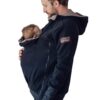 Dessuadora porteig, embaràs i estàndard negra + insertable - Talla gran