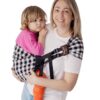 Bandolera porteig toddler vichy