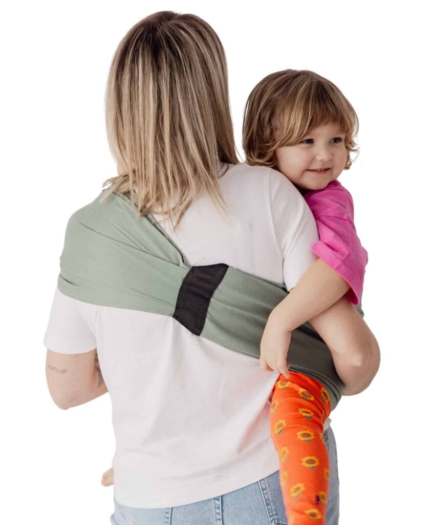 Bandolera porteig toddler menta - Imatge 3