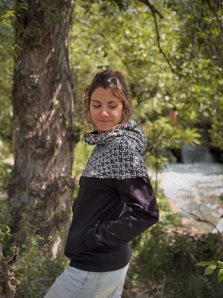 Dessuadora artesanal de cotó 