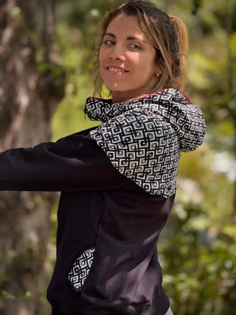 Dessuadora artesanal de cotó 