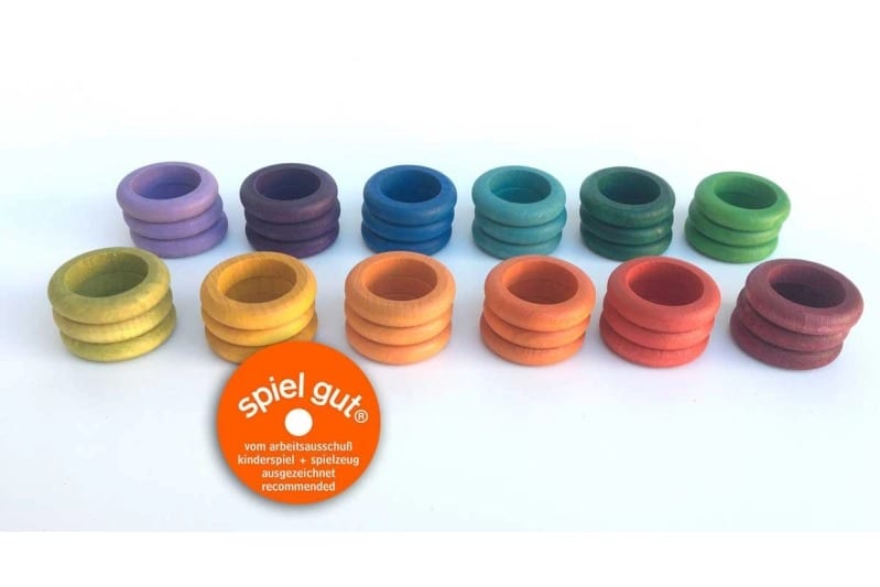 36 anelles 12 colors Grapat