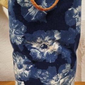 Contenidor de tela reutilitzada de FLORS -UPCYCLED CARTAES