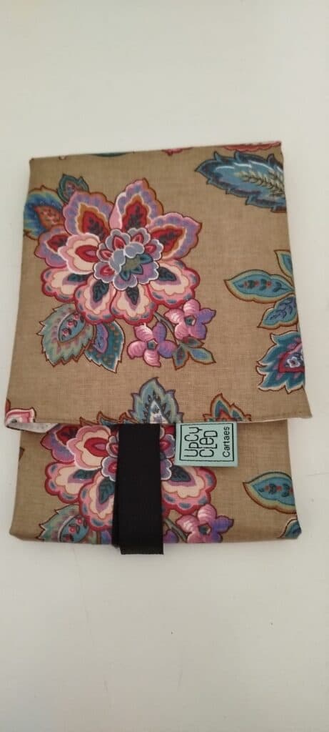Boc’n’Roll de tela reutilitzada -UPCYCLED CARTAES