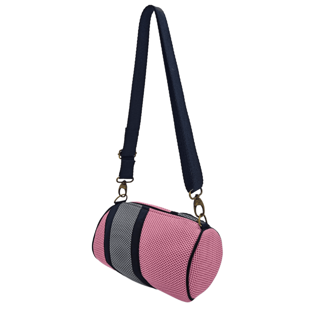 Mini Bossa Bàsica Rosa-Gris - Imatge 3
