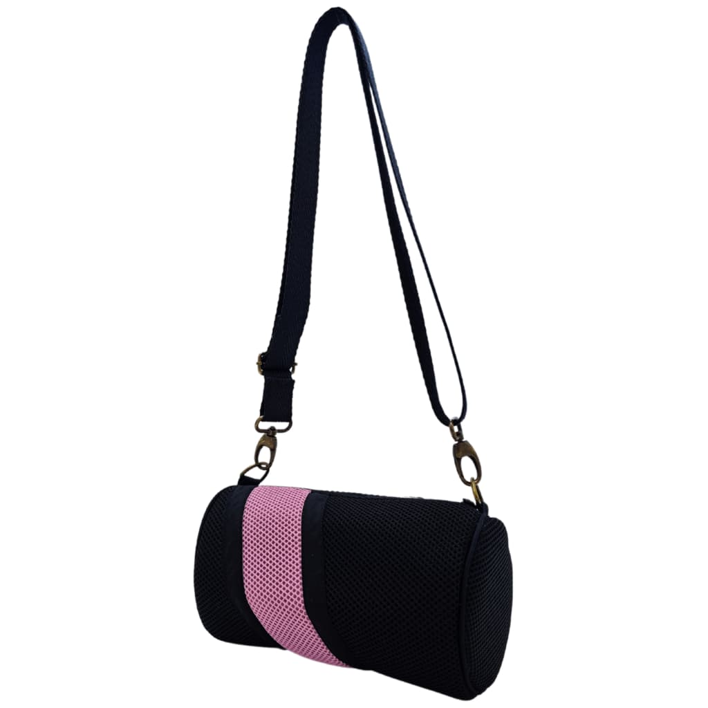 Mini Bossa Bàsica Negre-Rosa - Imatge 3