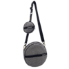 Bossa Circular amb Moneder Full Gris