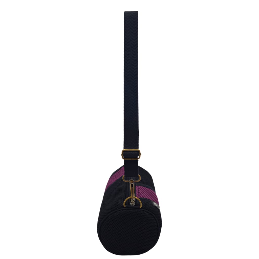 Mini Bossa Bàsica Negre-Violeta 2 Mini Bossa Bàsica Negre-Violeta - Imatge 2