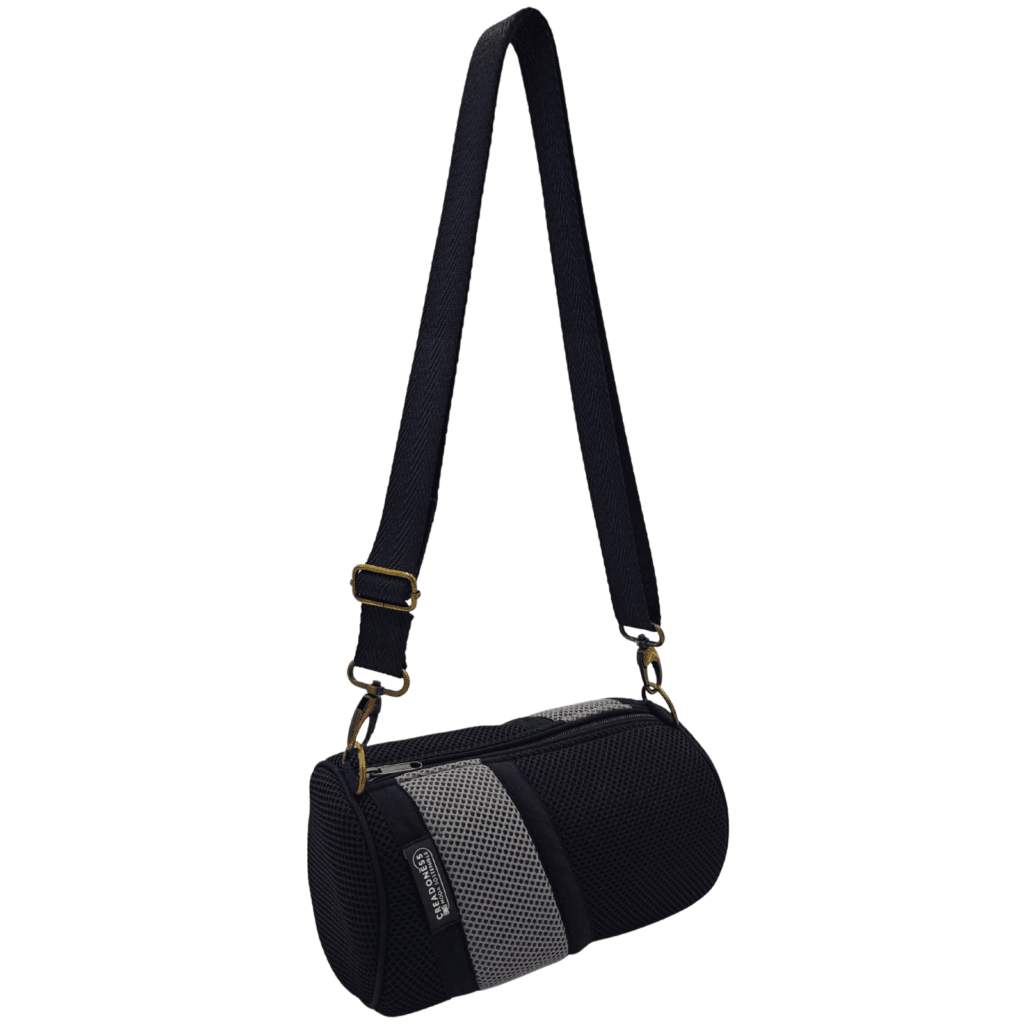 Mini Bossa Bàsica Negre-Gris