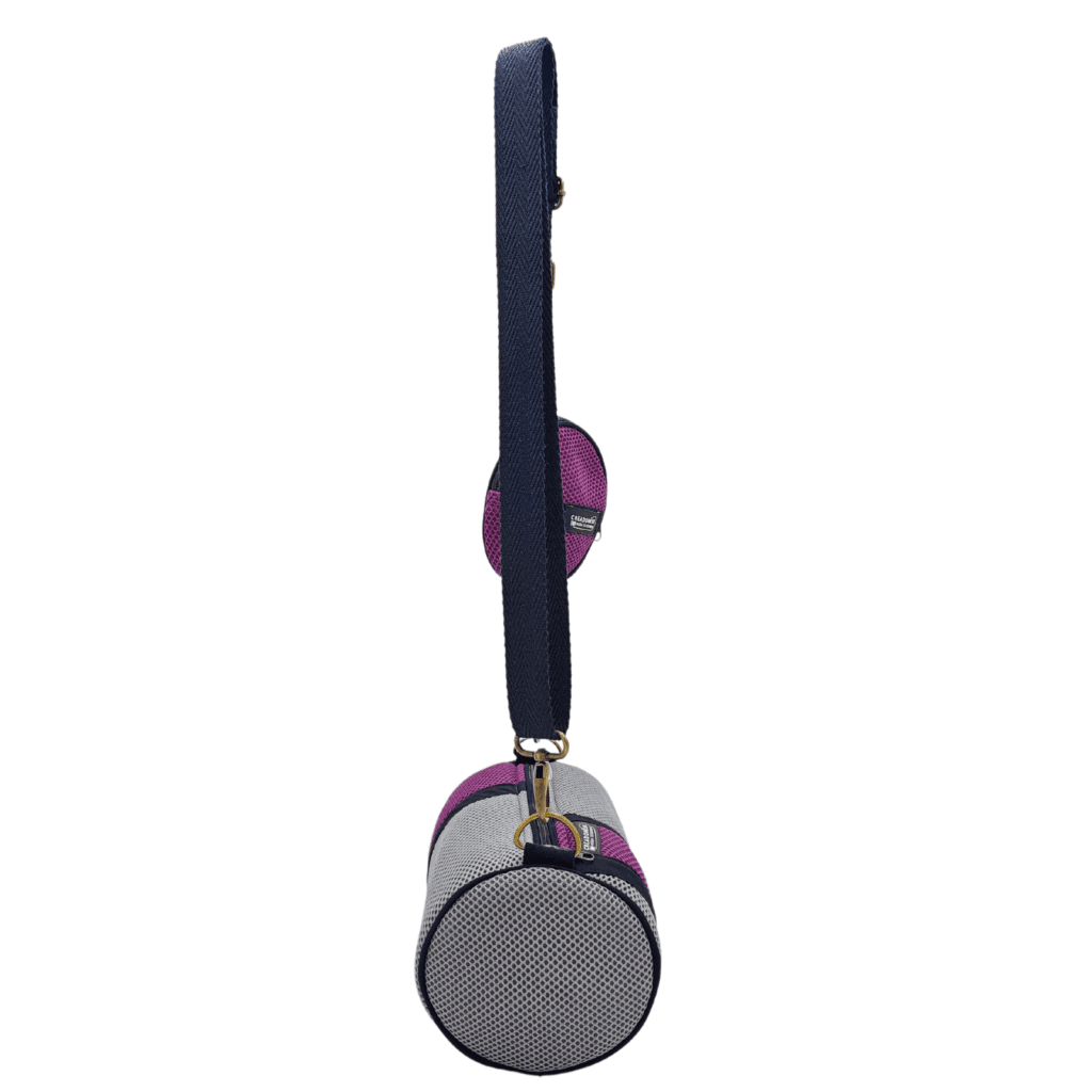 Mini Bossa amb Moneder Gris-Violeta - Imatge 2
