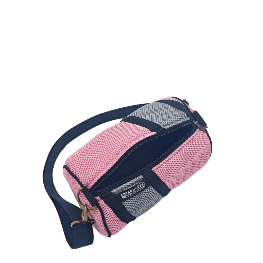 Mini Bossa Bàsica Rosa-Gris - Imatge 4