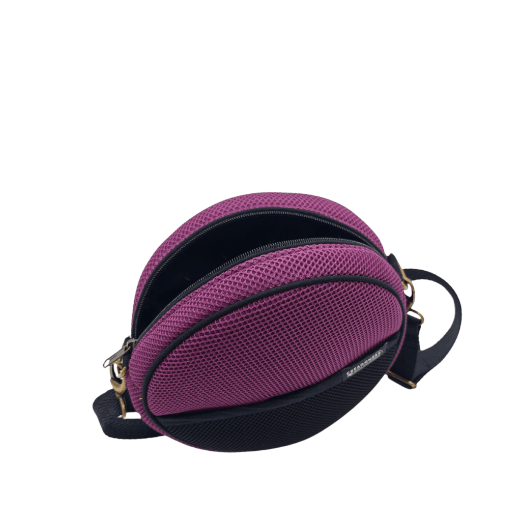 Bossa Circular amb Moneder Violeta - Imatge 5