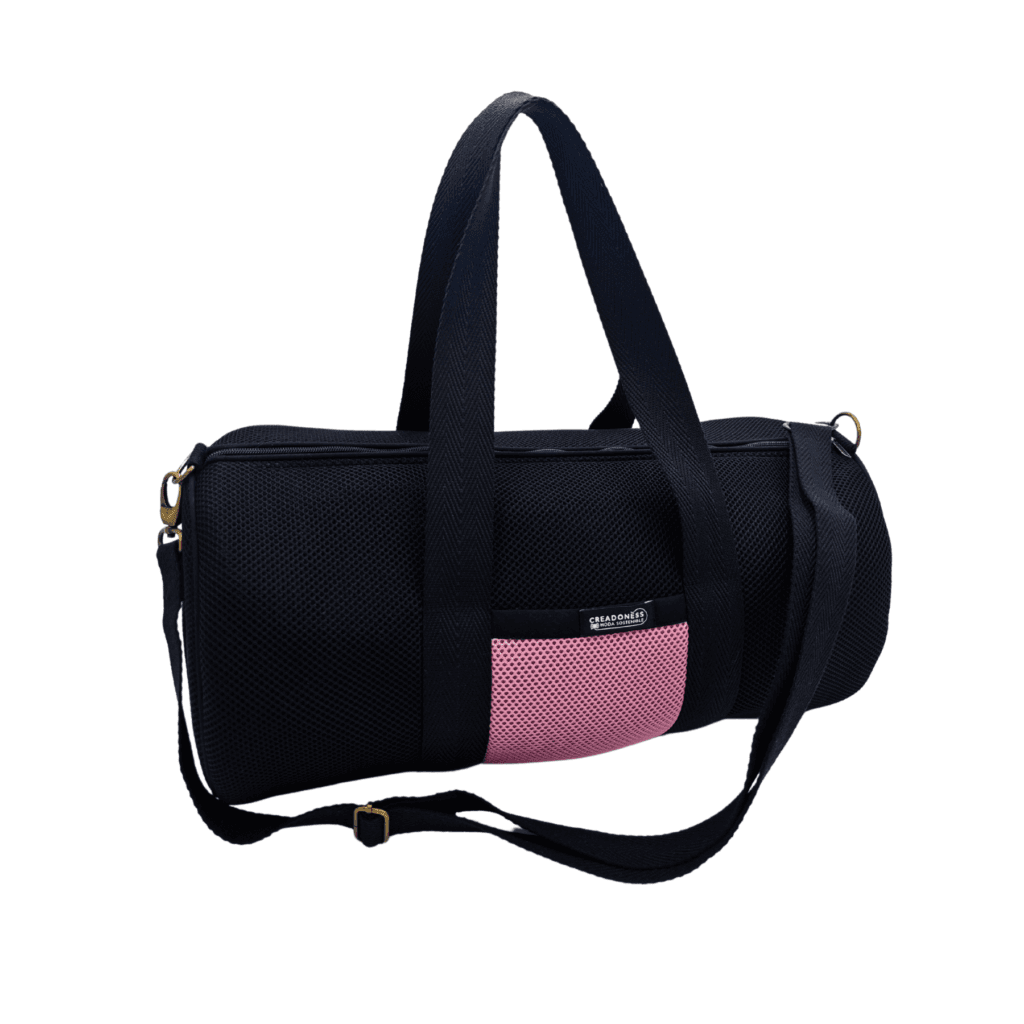 Bossa Esportiva Negre-Rosa