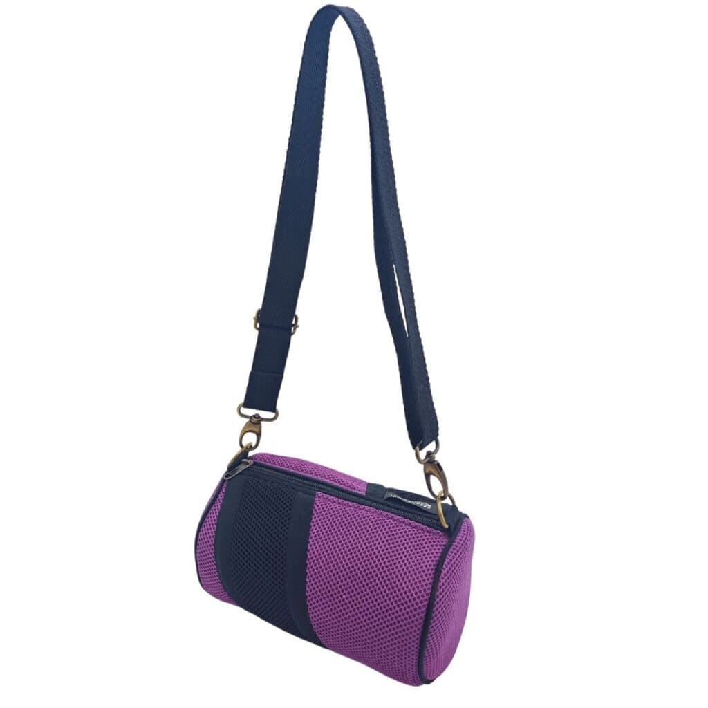 Mini Bossa Bàsica Violeta-Negre - Imatge 3