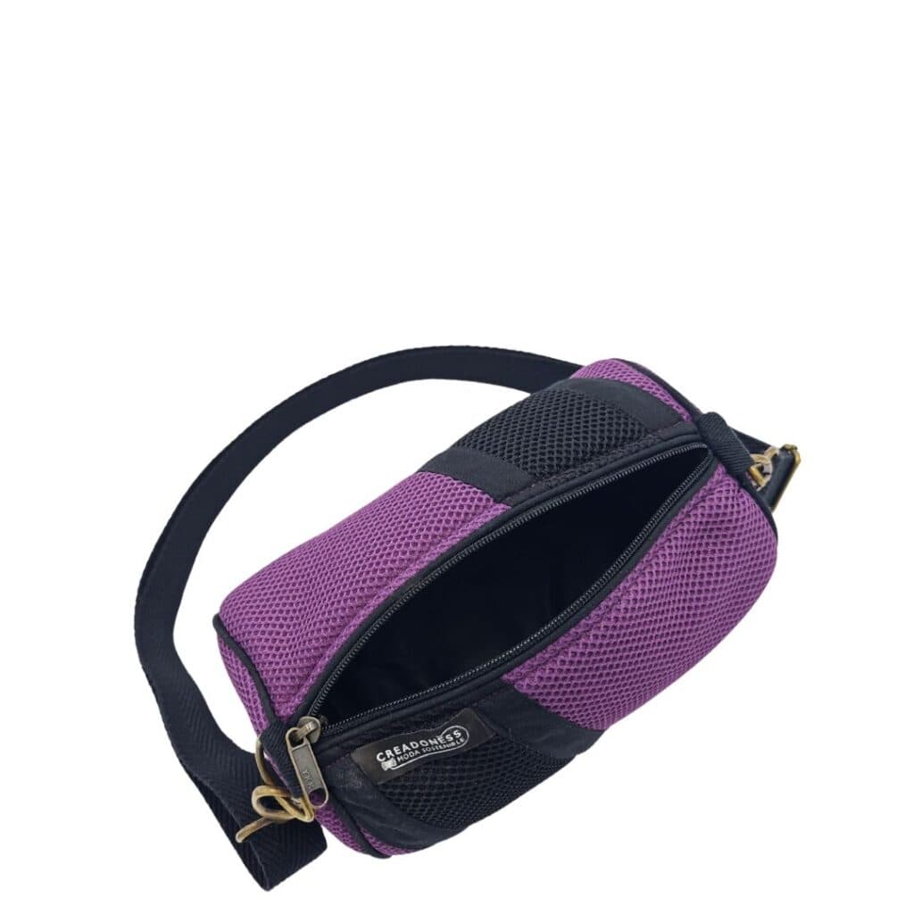 Mini Bossa Bàsica Violeta-Negre - Imatge 4