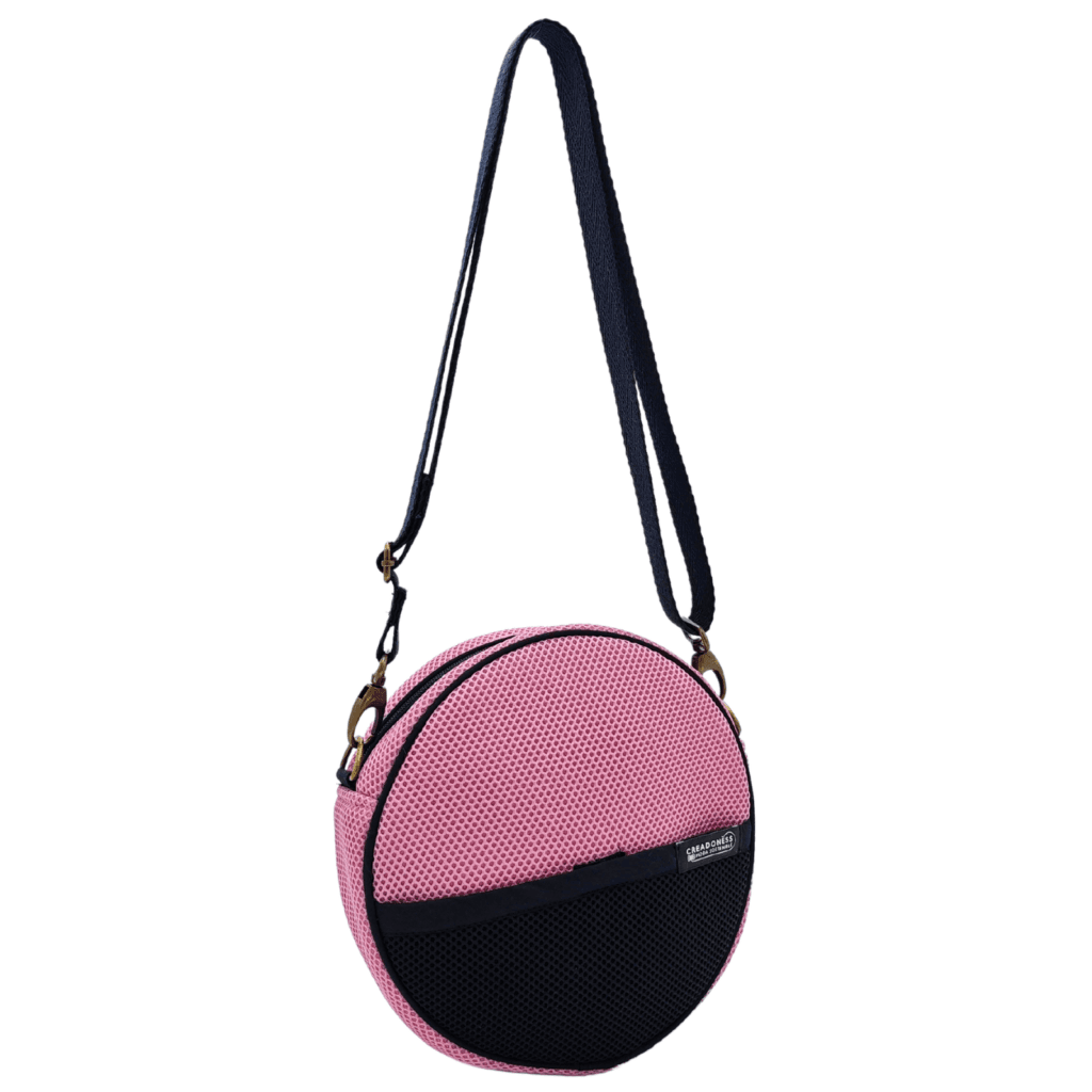 Bossa Circular Rosa-Negre