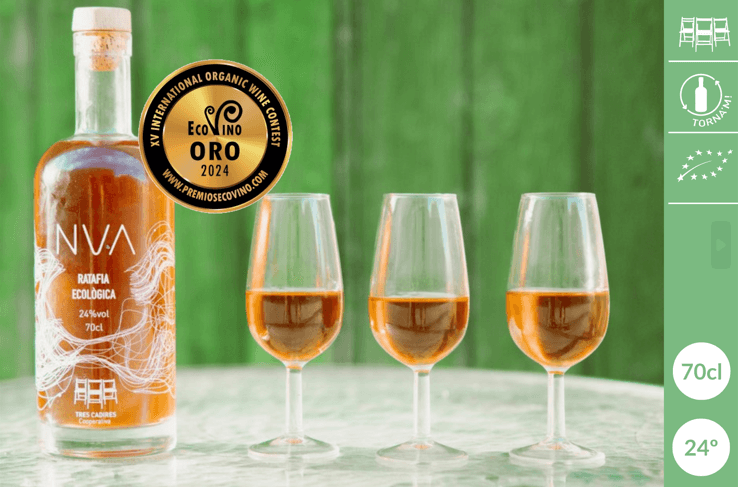 Ratafia ecològica NVA - Tres Cadires