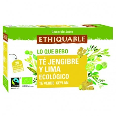 Te Verd amb Gingebre i Llima 36g - IDEAS