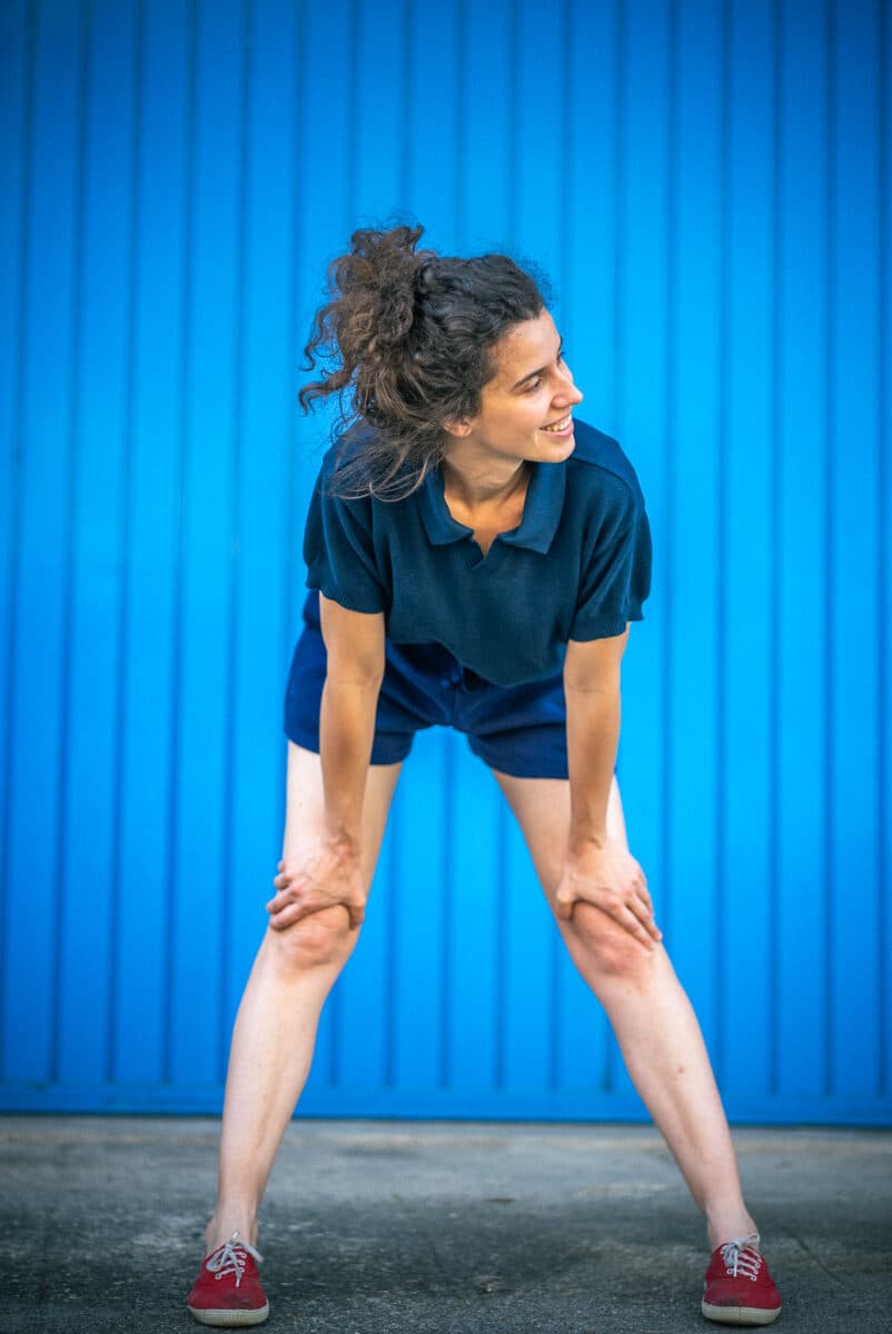 Polo blau marí
