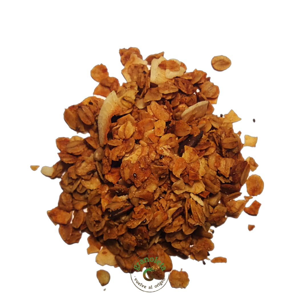 Granola mediterrània amb ametlles