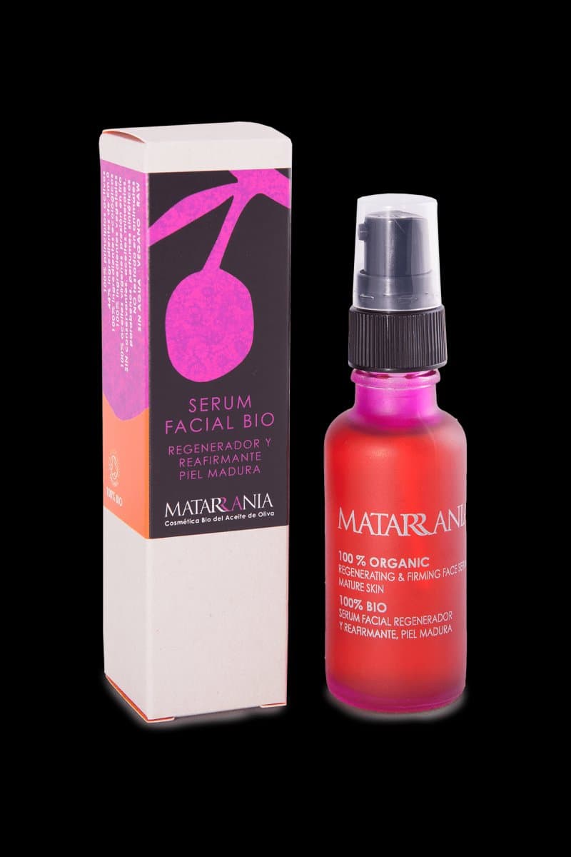 Serum facial regenerador piel madura ECO (Matarrania)