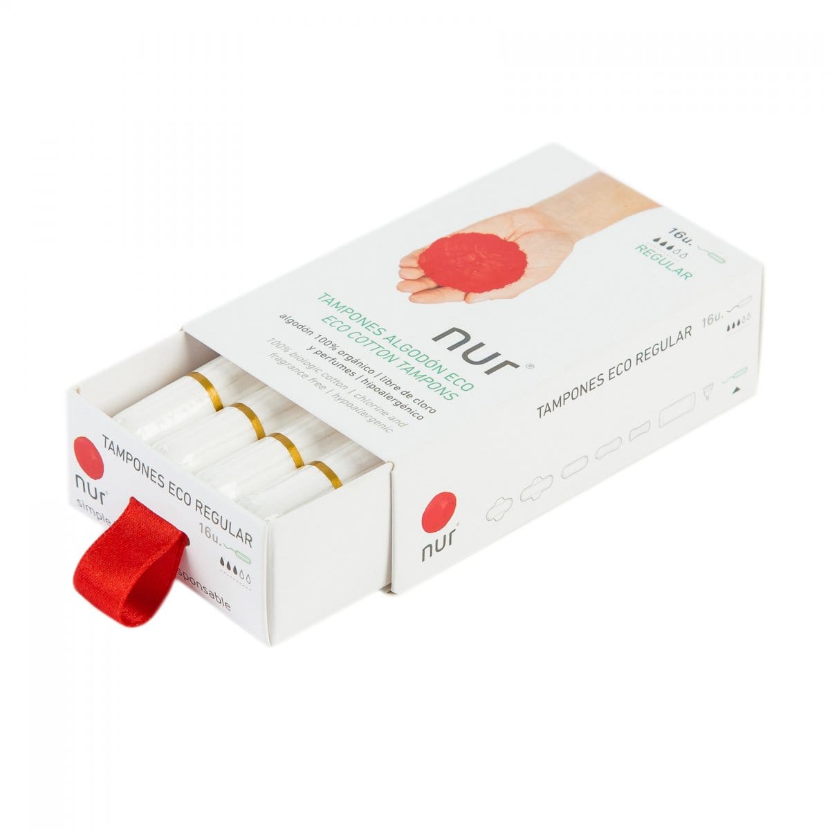 Nur Tampons ECO 16u. Regular
