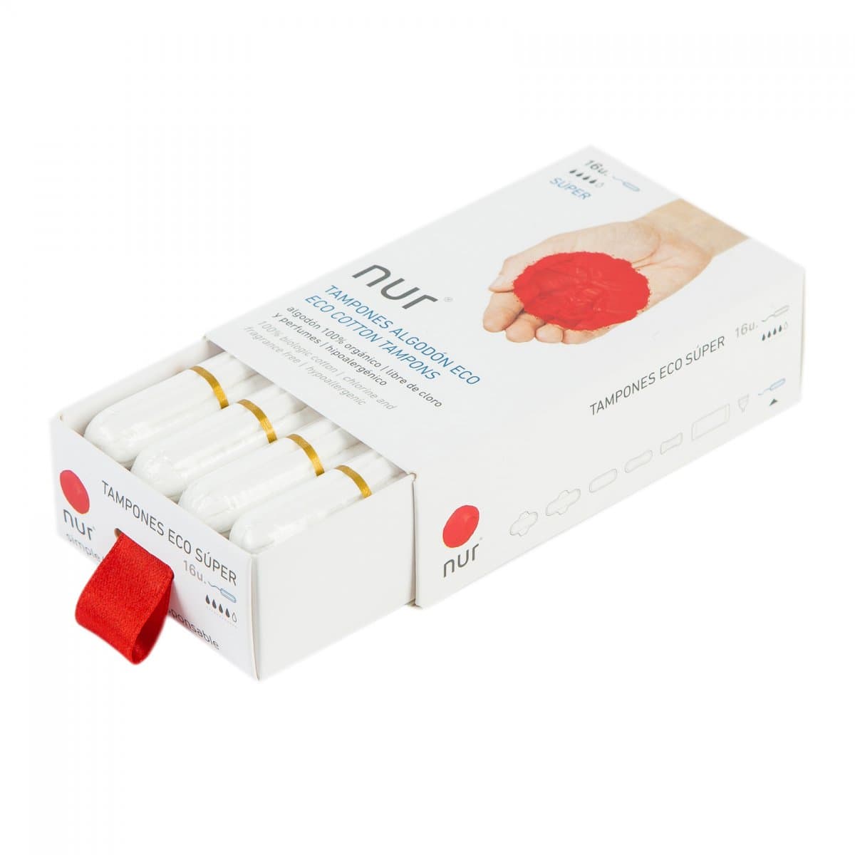 Nur Tampons ECO 16u. Súper