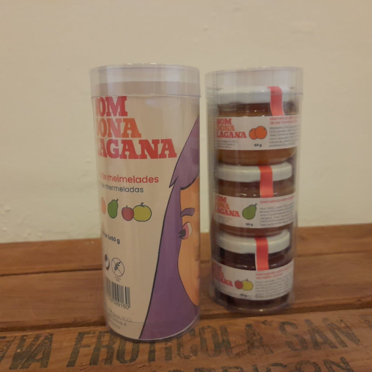 Trio de melmelades: mandarina, pera i pruna vermella/poma