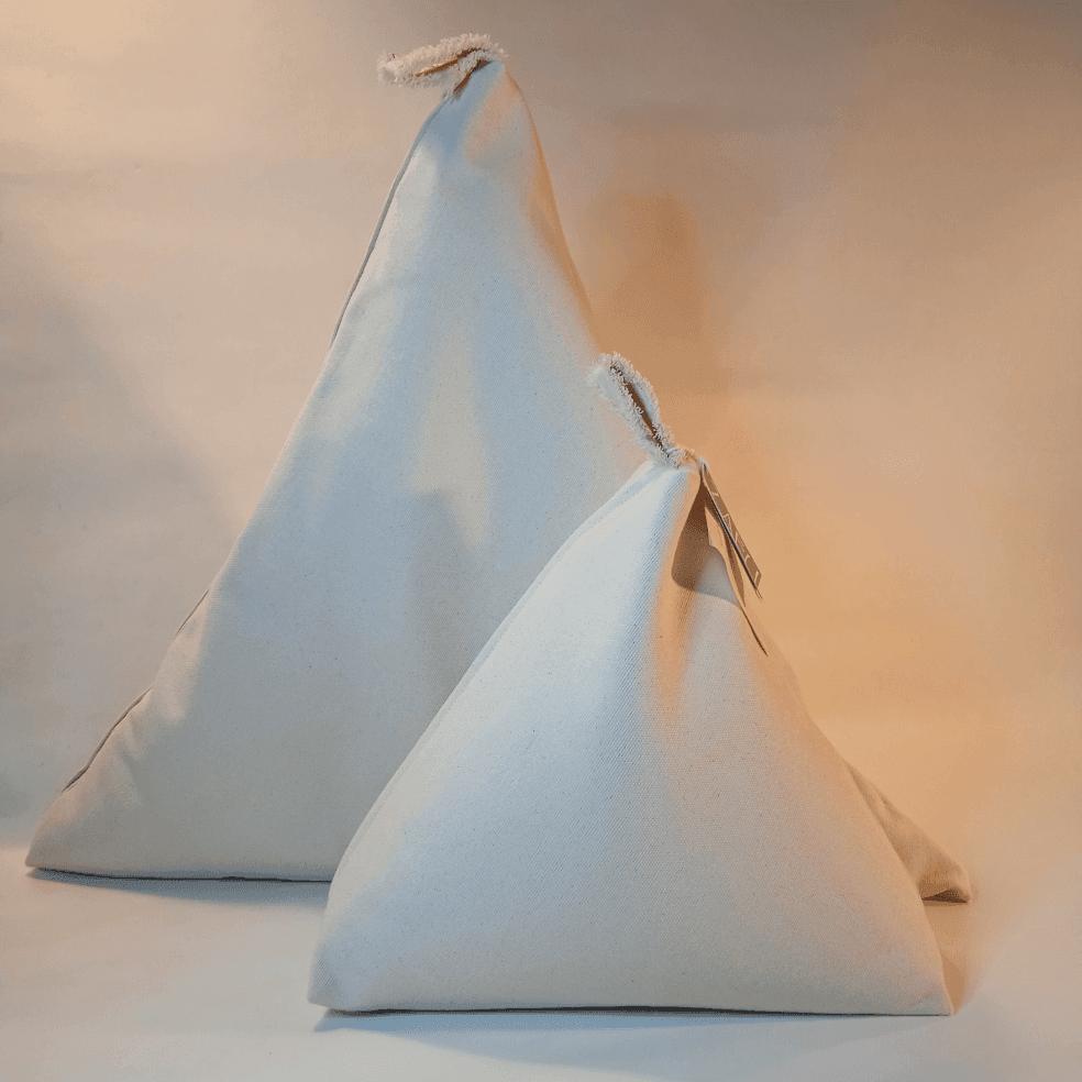 Coixí triangular de meditació (zafu) - Imatge 3